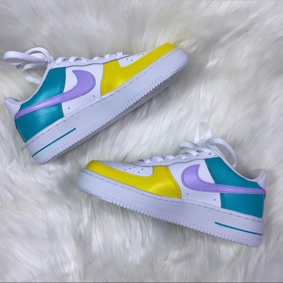 Nike Air Force 1s Retro Custom Sneakers - Picture 7 of 11